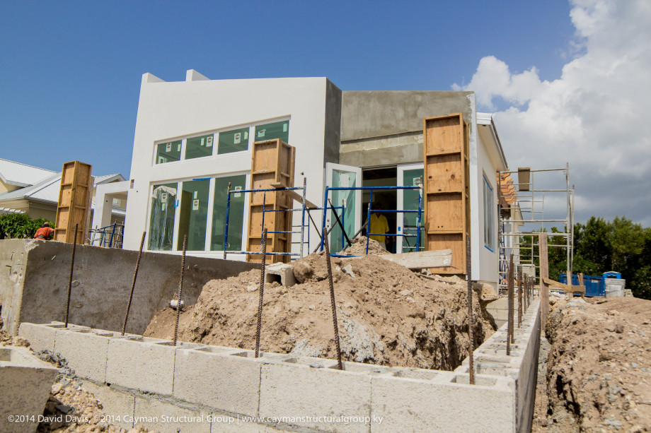 Cayman Structural Group Exterior construction in the Cayman Islands
